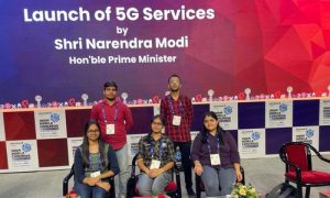ECE Students at the Launch of 5G Services by Hon'ble Prime Minister