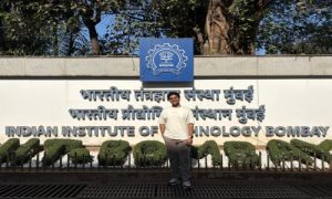 Meet & Aadya, 3rd Yr ECE students became finalist in National Entrepreneurship Challenge 2025 organized by IIT Bombay, 6.11.25.