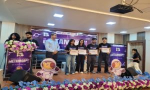 Divyansh Shukla & Shraddhanjali Barak, 2nd Yr ECE students have secured 1st position in Software Edition at GNIT, Delhi on 6.9.25.