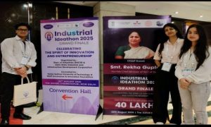 Team Beyond All of 2nd Yr, ECE students became finalist in Ideathon 2025 organized by NSUT on 22.8.25.